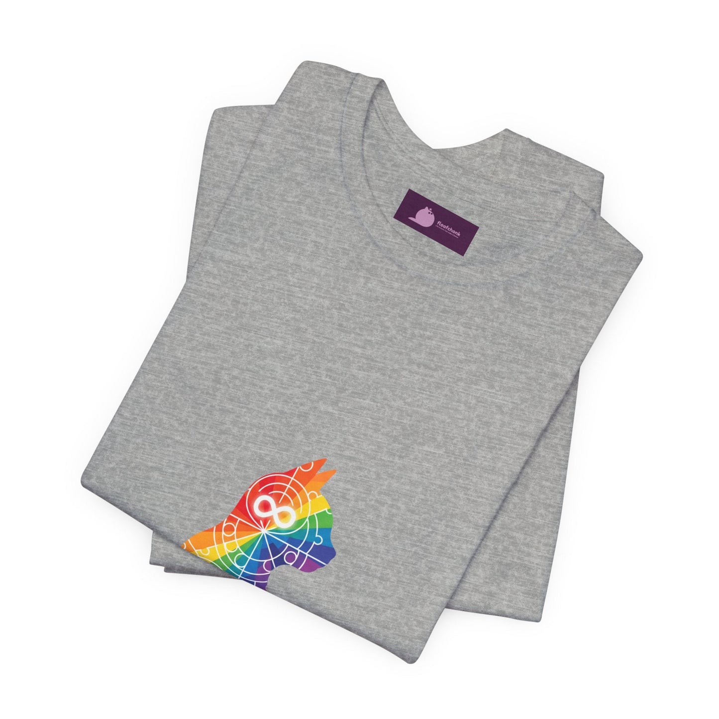 Different Brain Same Worth T-Shirt | Autistic Pride, Neurodiversity Acceptance - FloofChonk