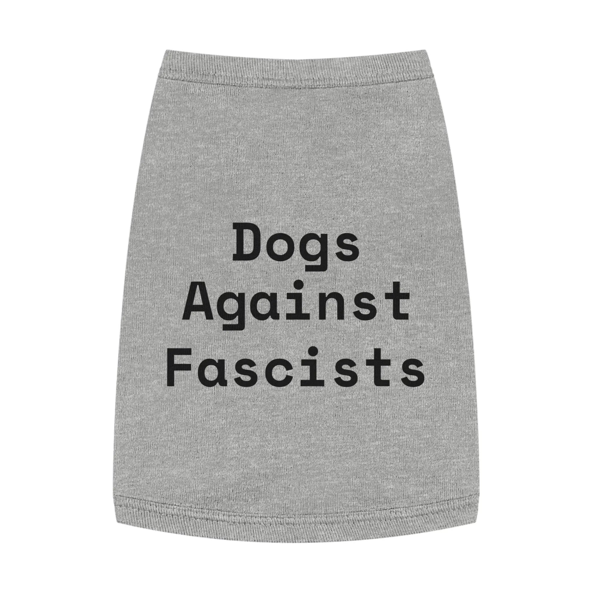 Dogs Against Fascists Tank Top - FloofChonk