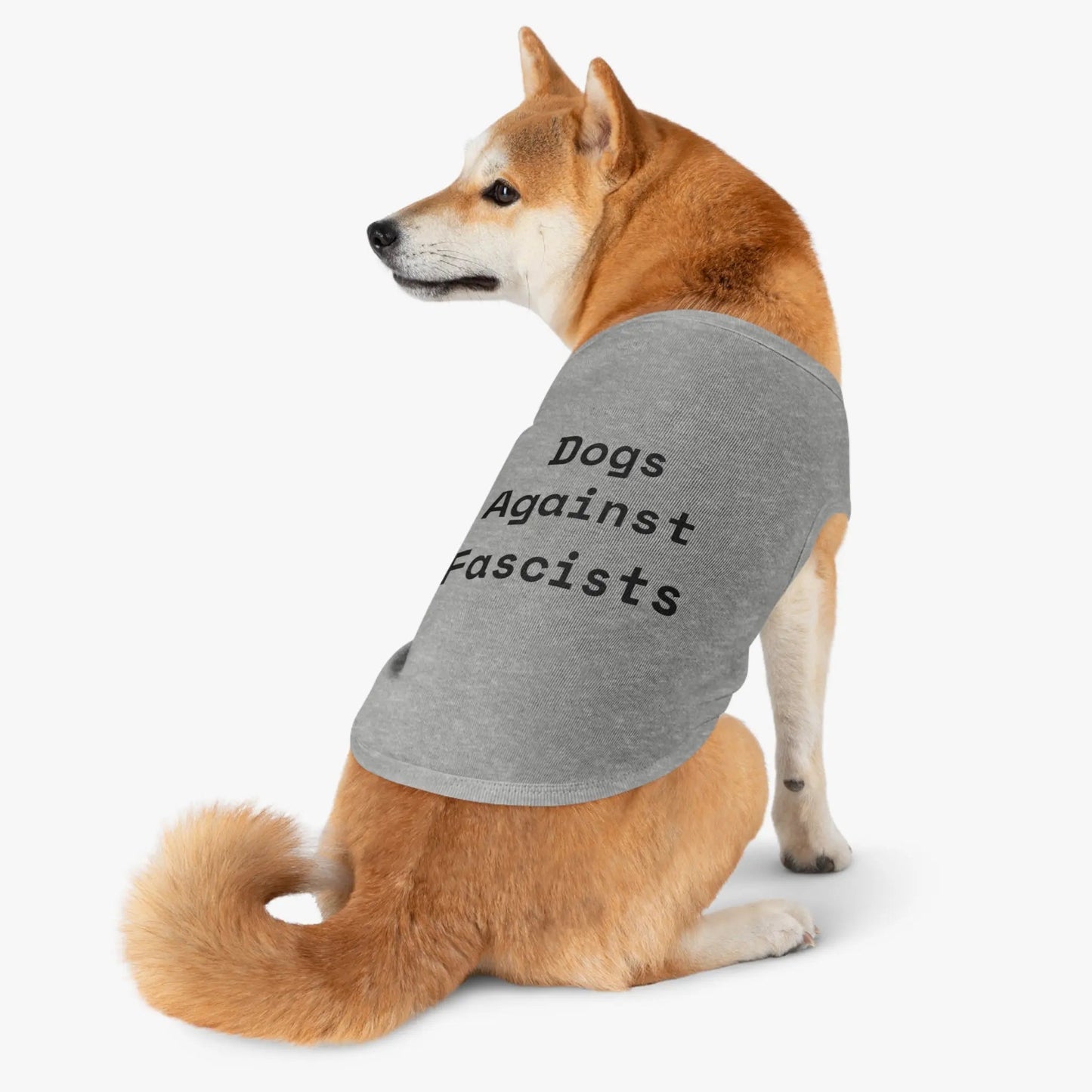 Dogs Against Fascists Tank Top - FloofChonk
