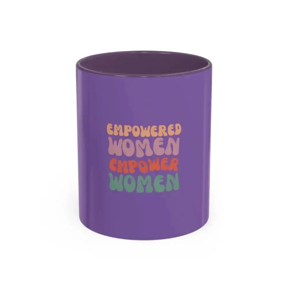 Empowered Women Coffee Mug - 11 and 15oz Accent Mug for Inspirational Gifts for Women - FloofChonk