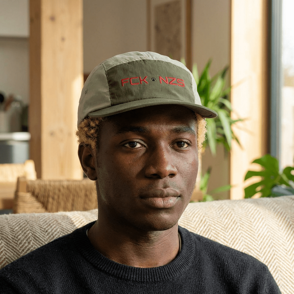 FCK NZS Embroidered Nylon Cap — Anti - Fascist Patch Hat - FloofChonk