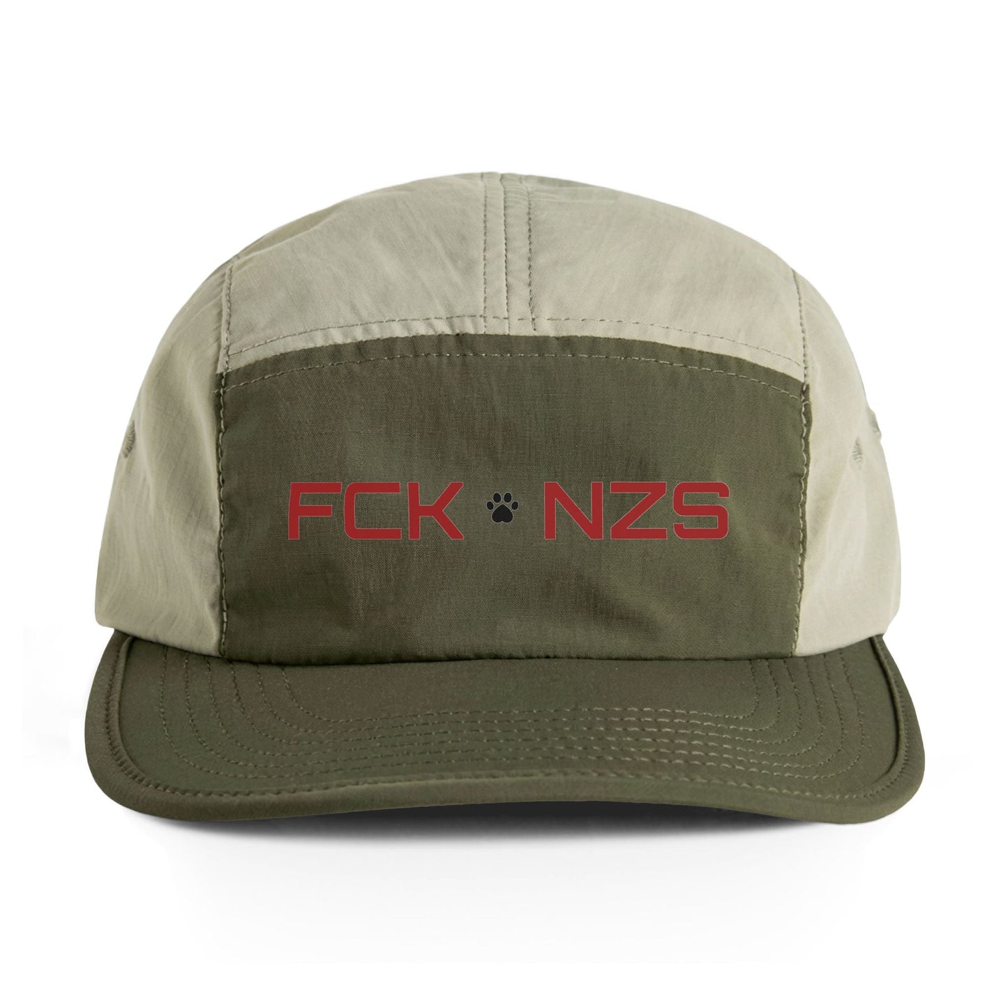FCK NZS Embroidered Nylon Cap — Anti - Fascist Patch Hat - FloofChonk