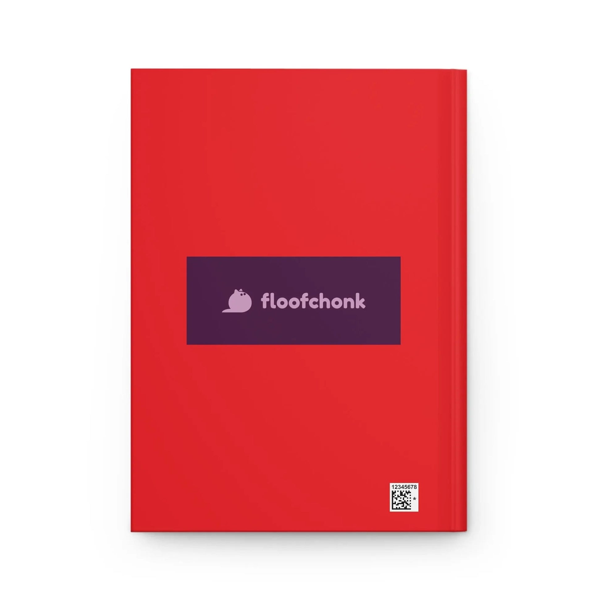 Feline Fine Hardcover Journal - Funny Cat Notebook - FloofChonk