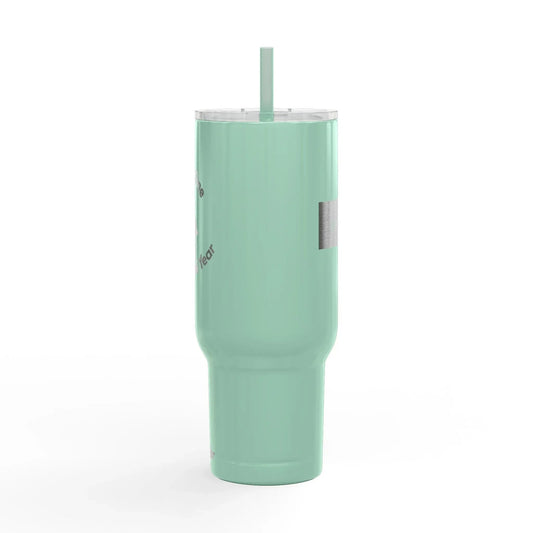 Feline Fine this School Year 40 oz Insulated Tumbler - FloofChonk