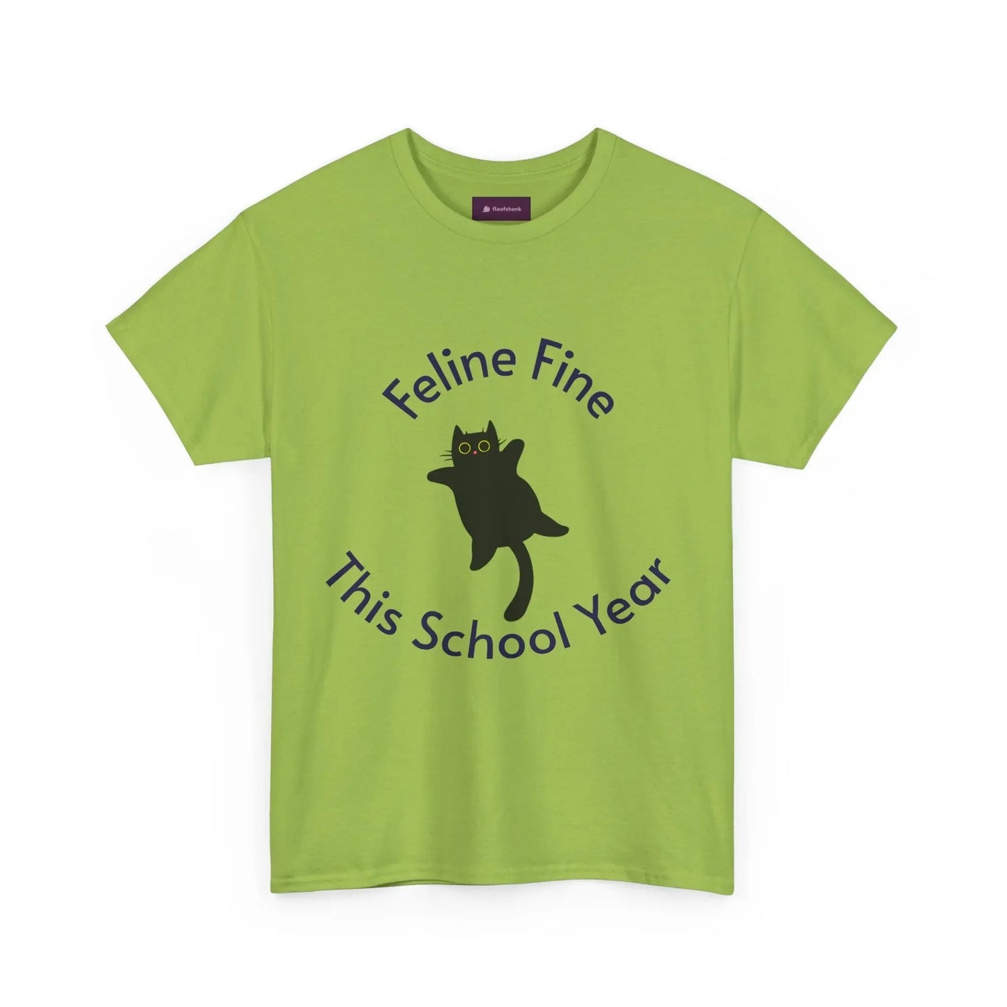 Feline Friends Back - to - School Tee, School Year Apparel - FloofChonk