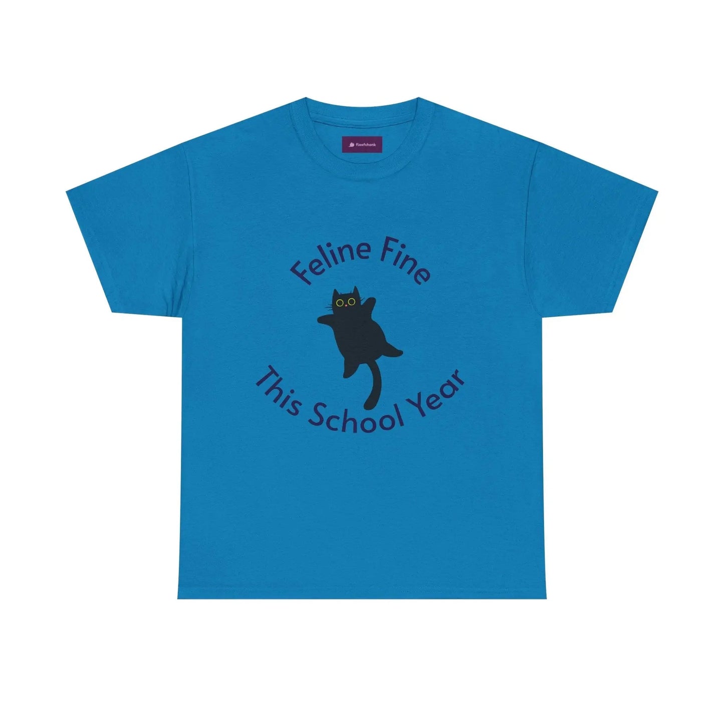 Feline Friends Back - to - School Tee, School Year Apparel - FloofChonk