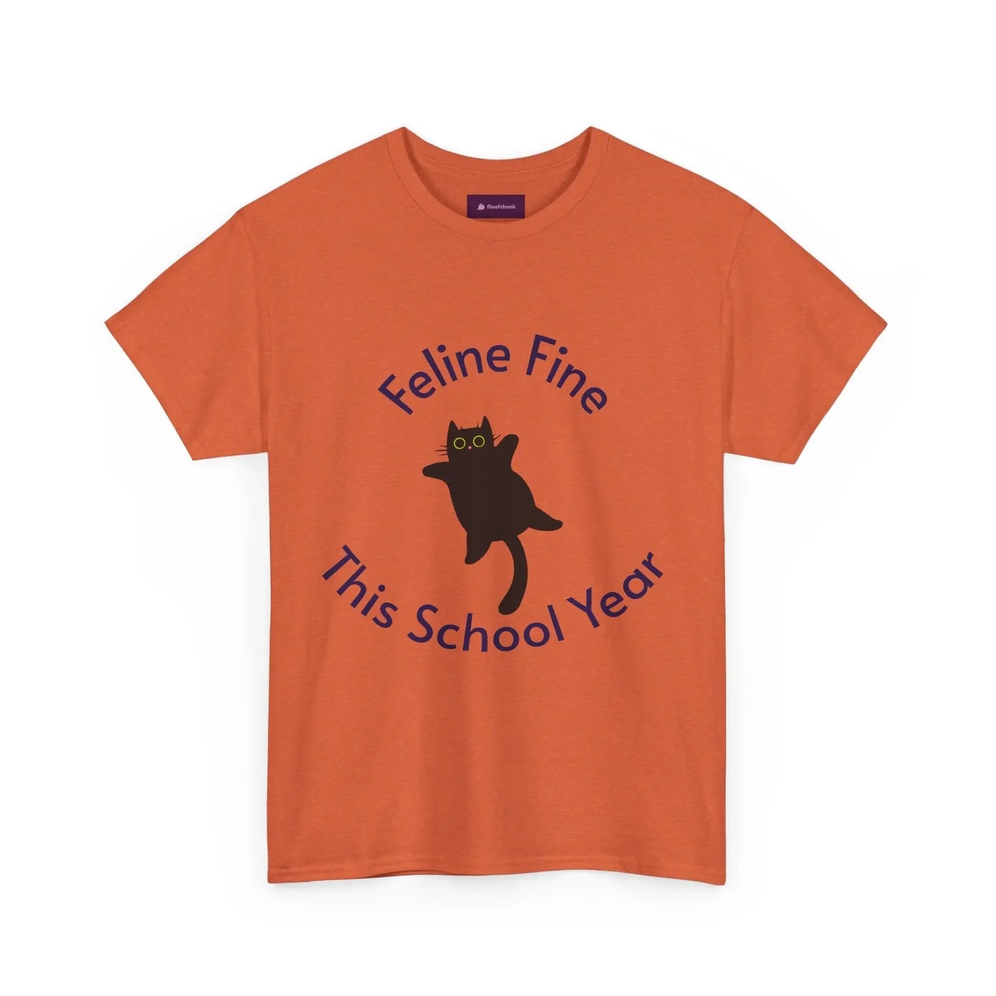 Feline Friends Back - to - School Tee, School Year Apparel - FloofChonk