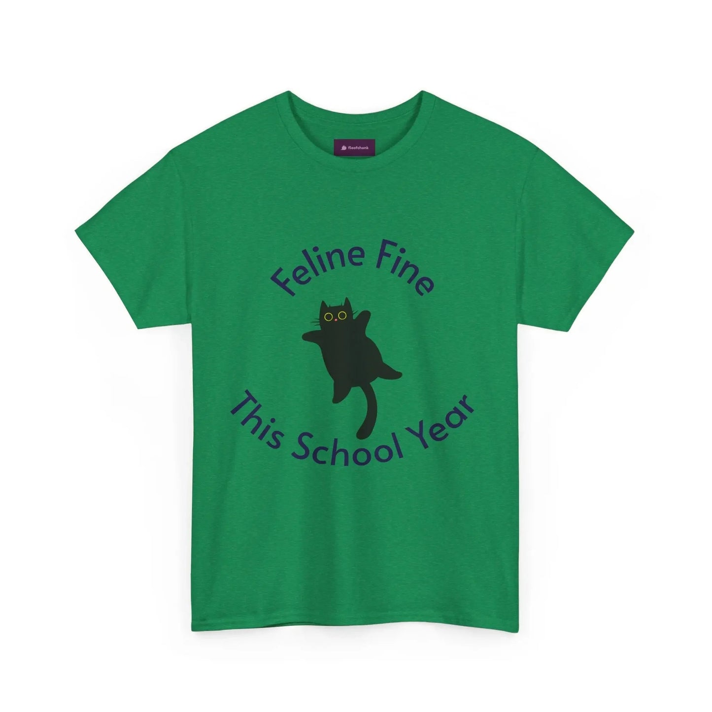 Feline Friends Back - to - School Tee, School Year Apparel - FloofChonk