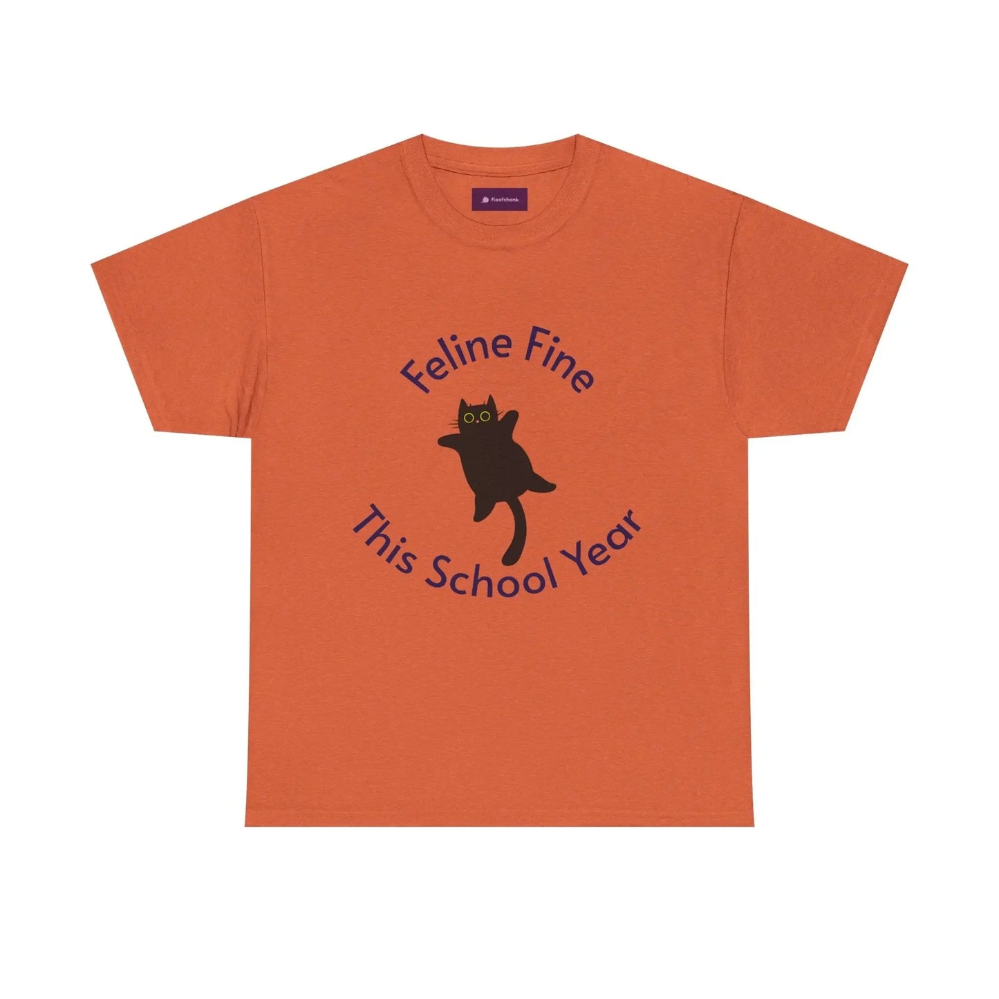 Feline Friends Back - to - School Tee, School Year Apparel - FloofChonk