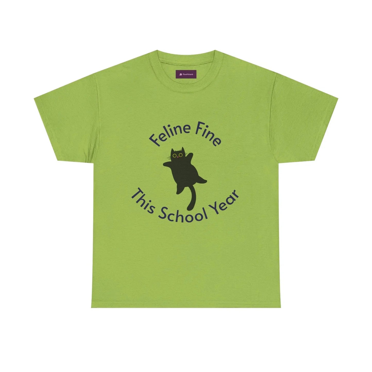 Feline Friends Back - to - School Tee, School Year Apparel - FloofChonk