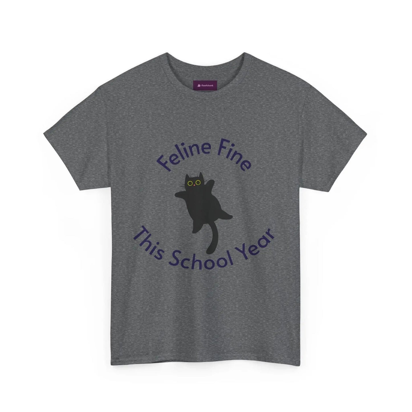 Feline Friends Back - to - School Tee, School Year Apparel - FloofChonk
