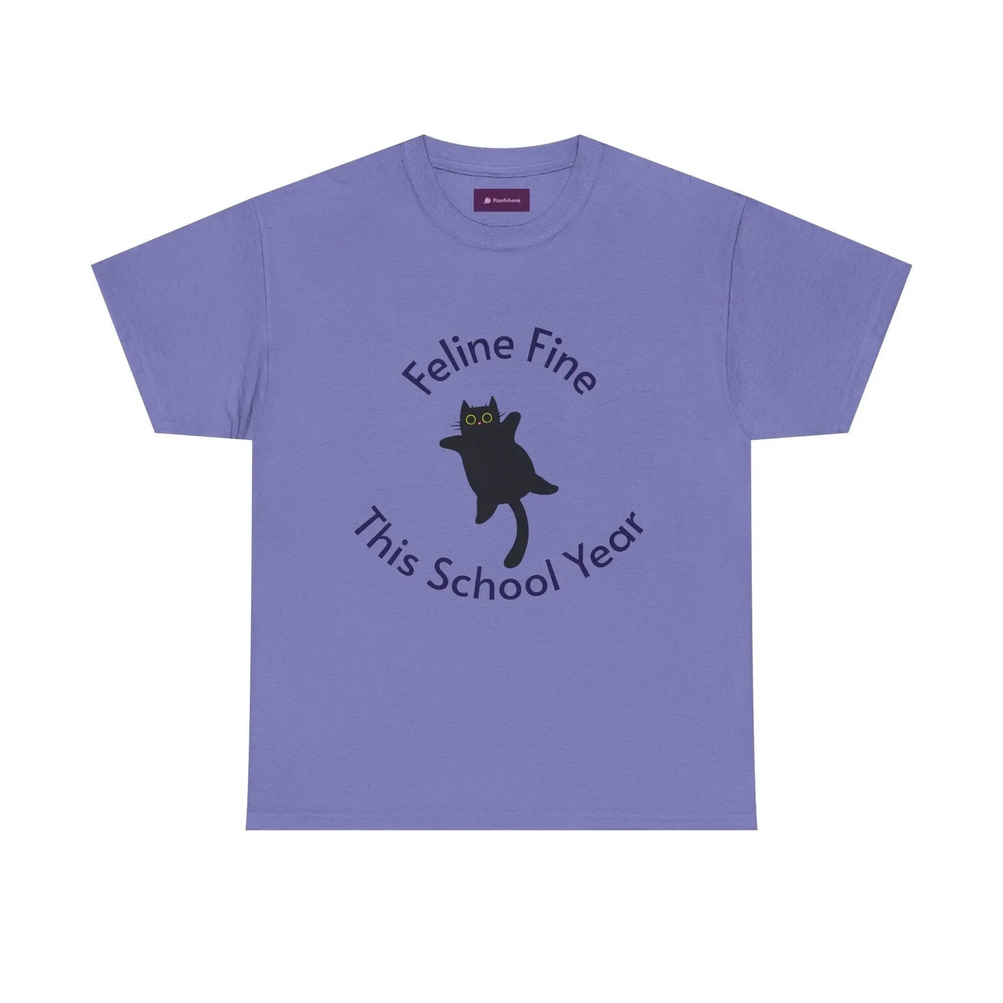 Feline Friends Back - to - School Tee, School Year Apparel - FloofChonk