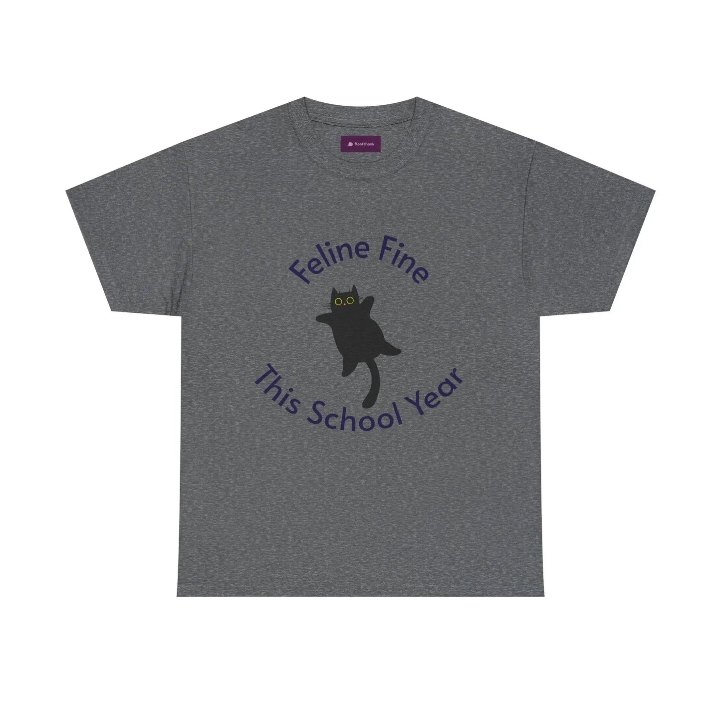 Feline Friends Back - to - School Tee, School Year Apparel - FloofChonk