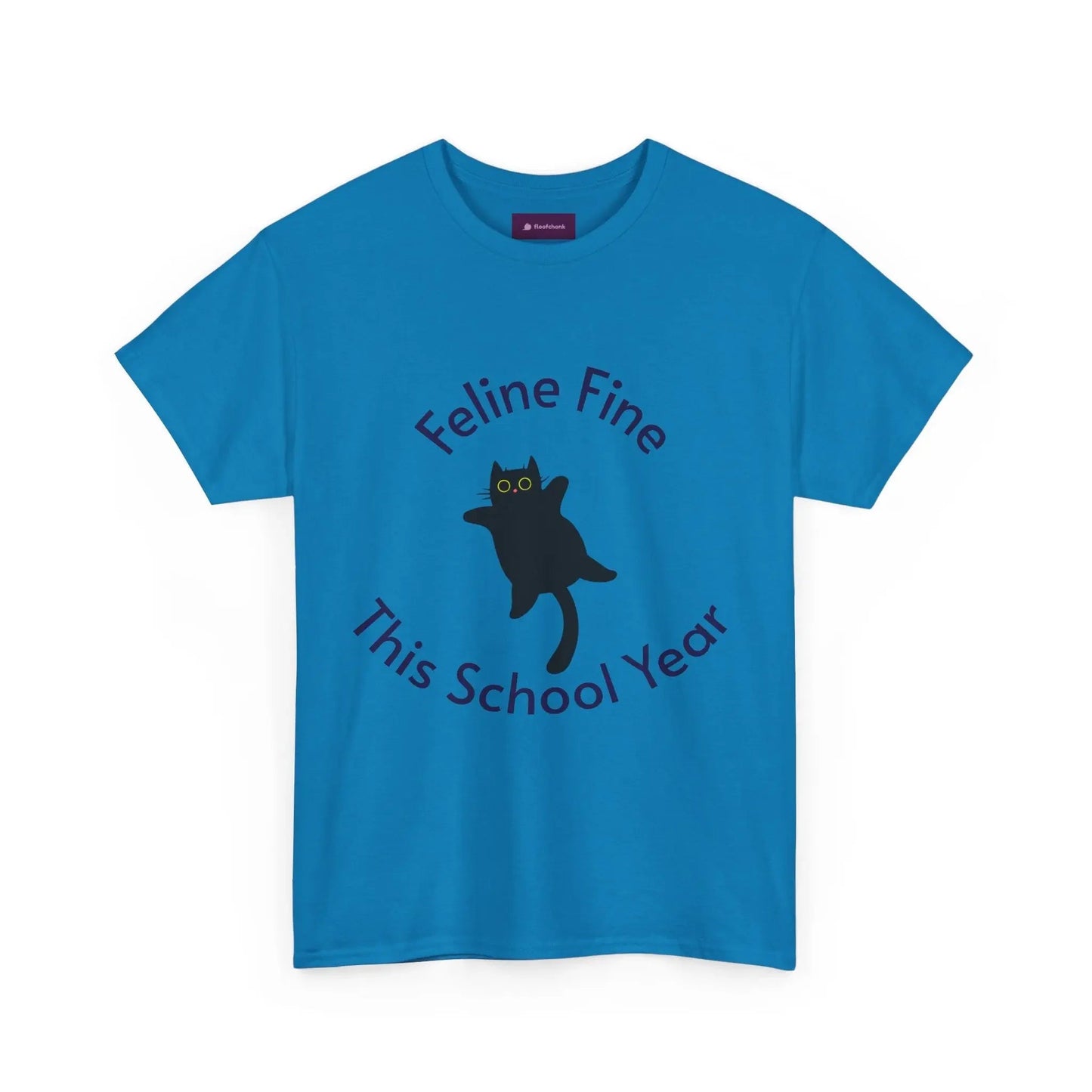 Feline Friends Back - to - School Tee, School Year Apparel - FloofChonk