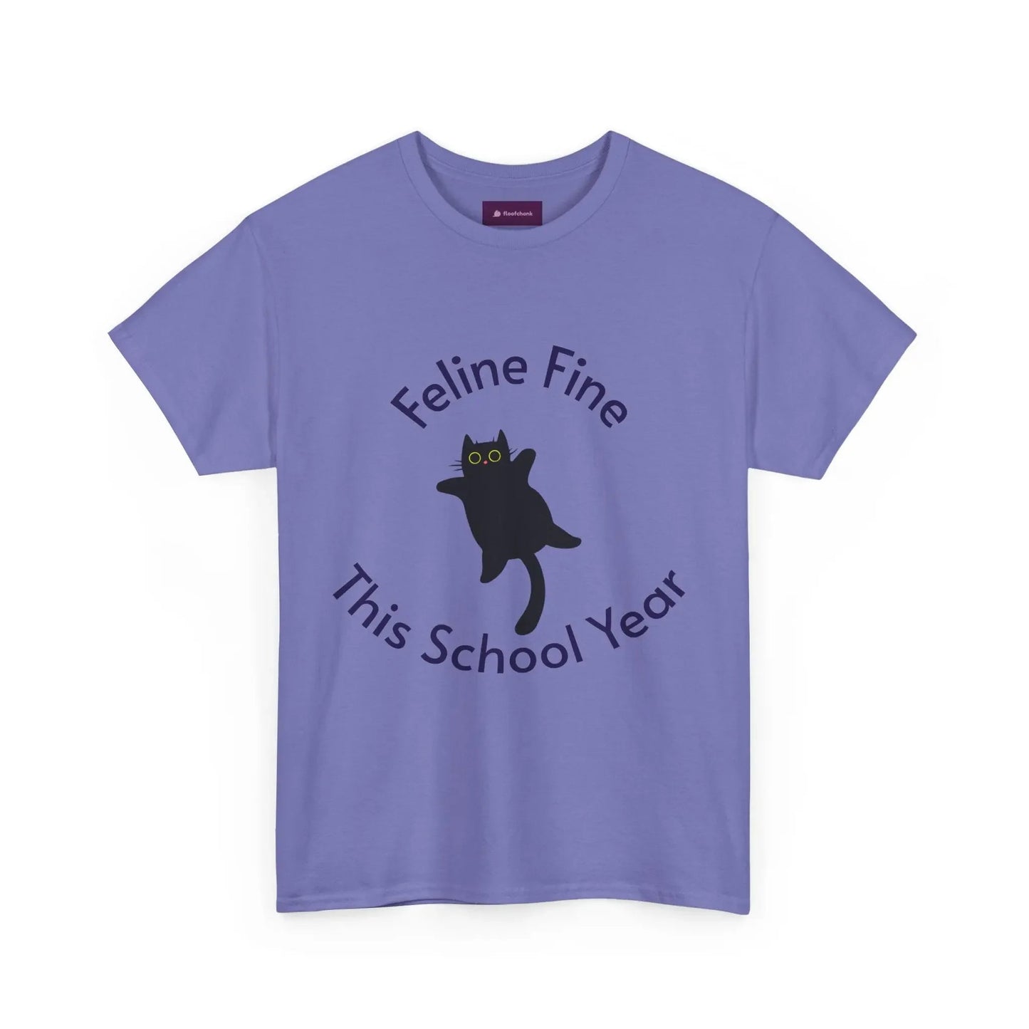 Feline Friends Back - to - School Tee, School Year Apparel - FloofChonk