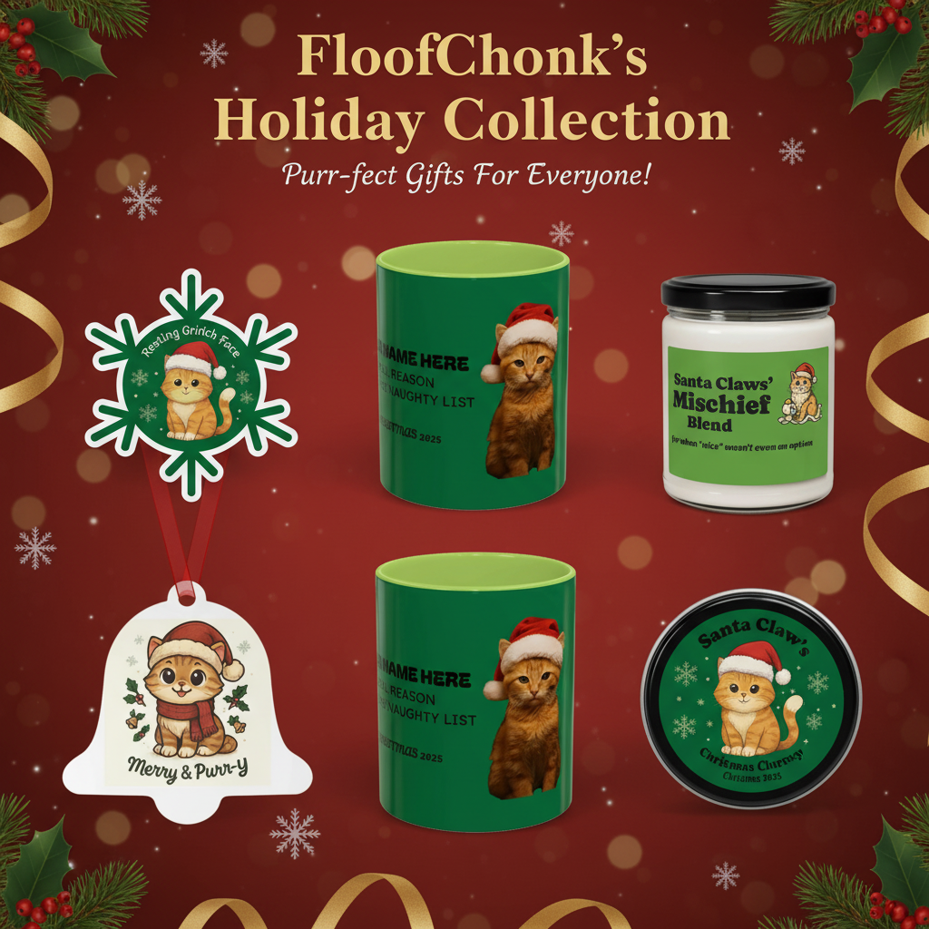 FloofChonk Christmas Collection Hero Banner - Accurate Version