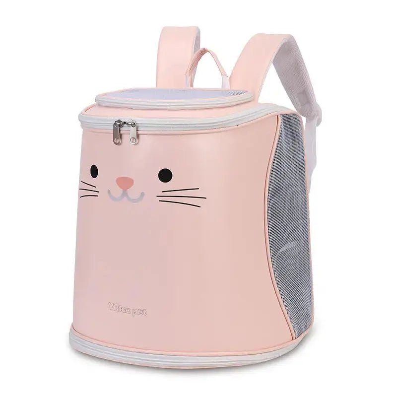 Foldable Double - shoulder Large Capacity Pet Carrier - FloofChonk