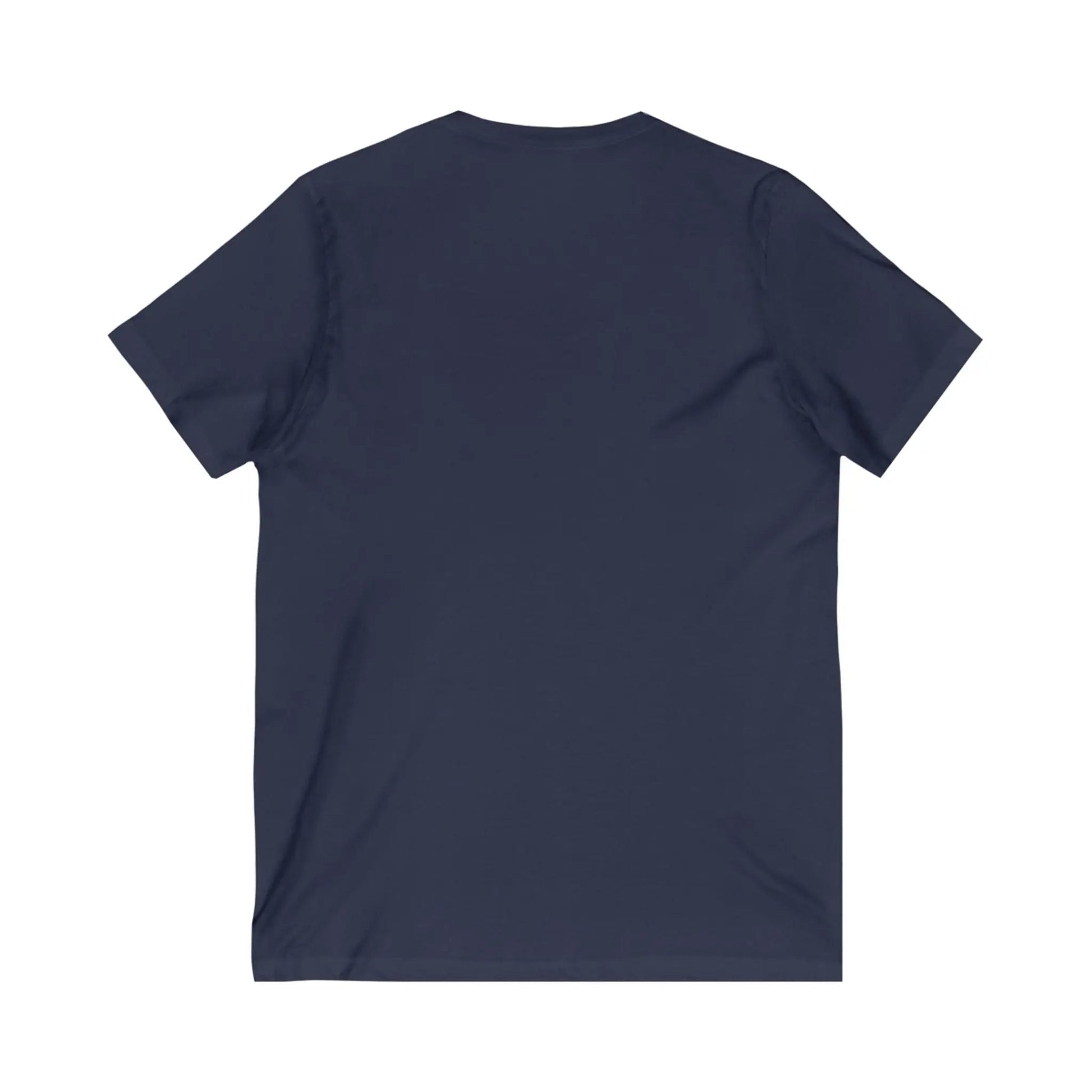 Funny Cat Lover V - Neck Tee - Unisex Jersey Short Sleeve Shirt, Gift for Cat Lovers, Pet Adoption Awareness, Casual Wear, Birthday Gift - FloofChonk