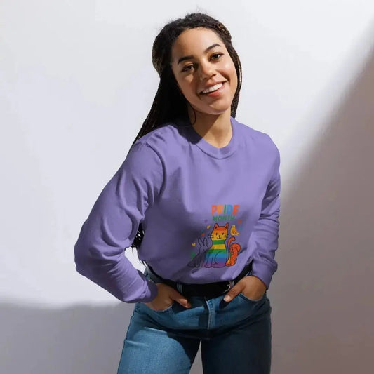 Garment - dyed heavyweight long - sleeve shirt - FloofChonk