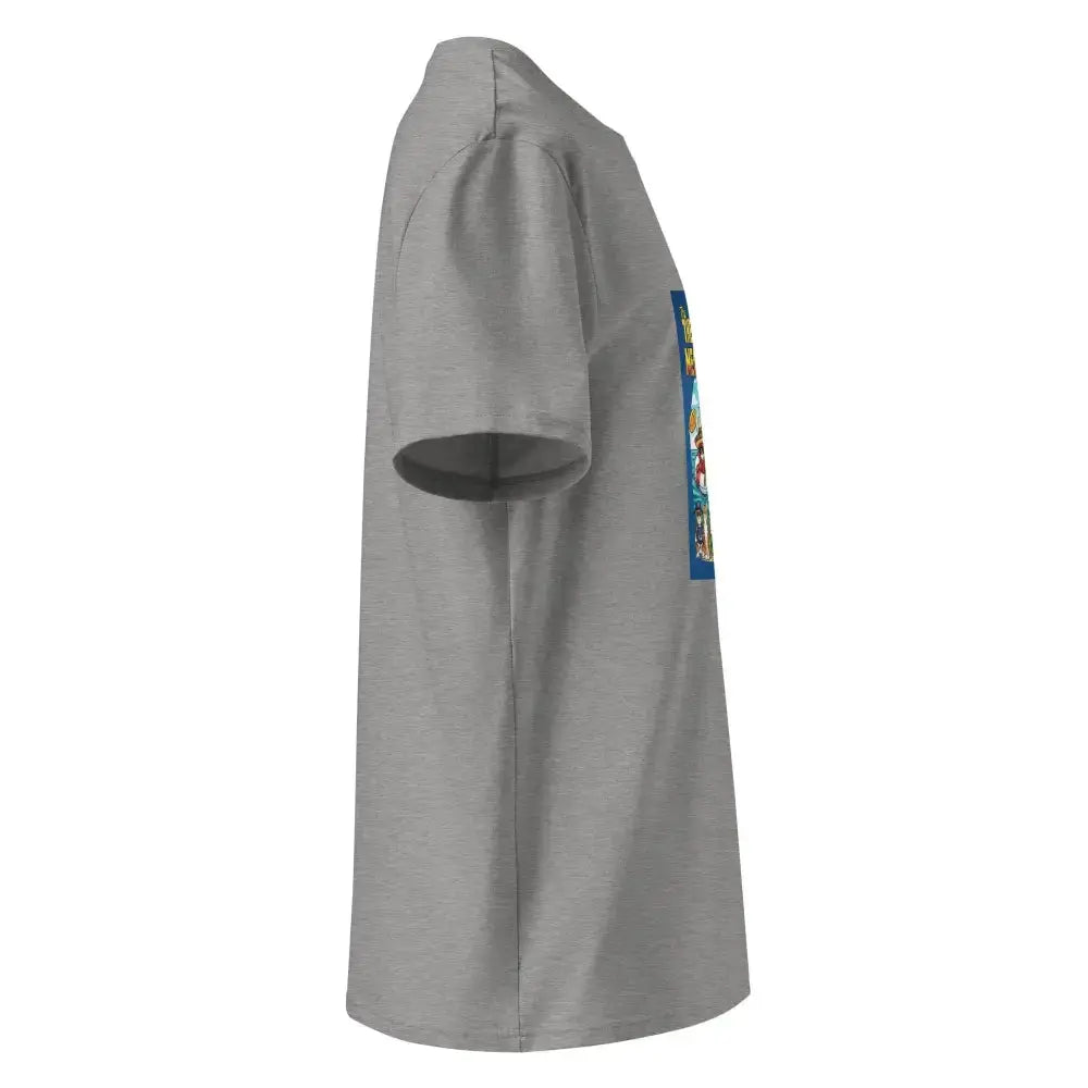 Gulf of Meow - Xico Organic Ribbed Neck T-Shirt, Perfect Cat Lovers T-Shirt - FloofChonk