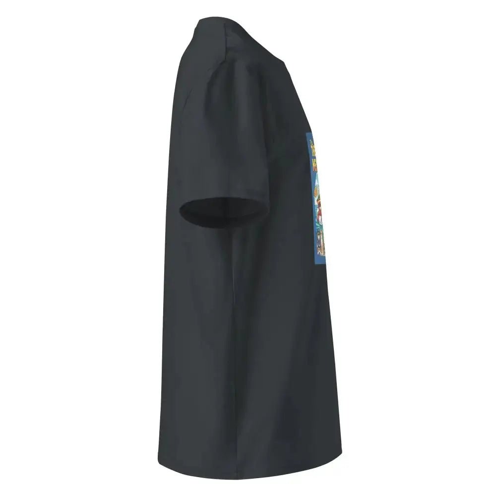 Gulf of Meow - Xico Organic Ribbed Neck T-Shirt, Perfect Cat Lovers T-Shirt - FloofChonk