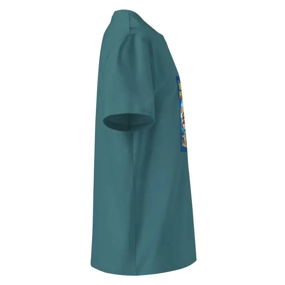 Gulf of Meow - Xico Organic Ribbed Neck T-Shirt, Perfect Cat Lovers T-Shirt - FloofChonk