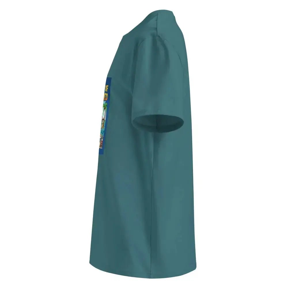 Gulf of Meow - Xico Organic Ribbed Neck T-Shirt, Perfect Cat Lovers T-Shirt - FloofChonk