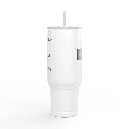 Half Teacher Half Coffee Insulated Tumbler - FloofChonk