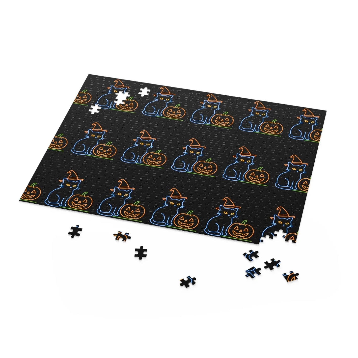 Halloween Cat Puzzle - 500-Piece - FloofChonk