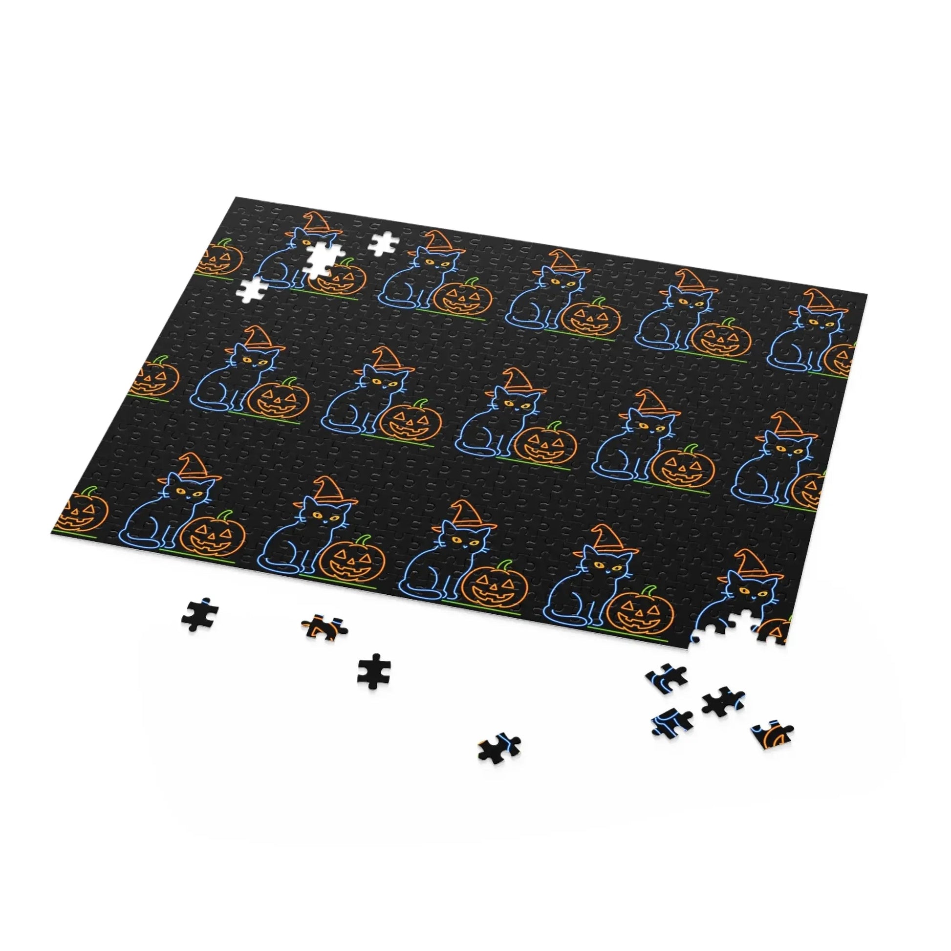 Halloween Cat Puzzle - 500-Piece - FloofChonk