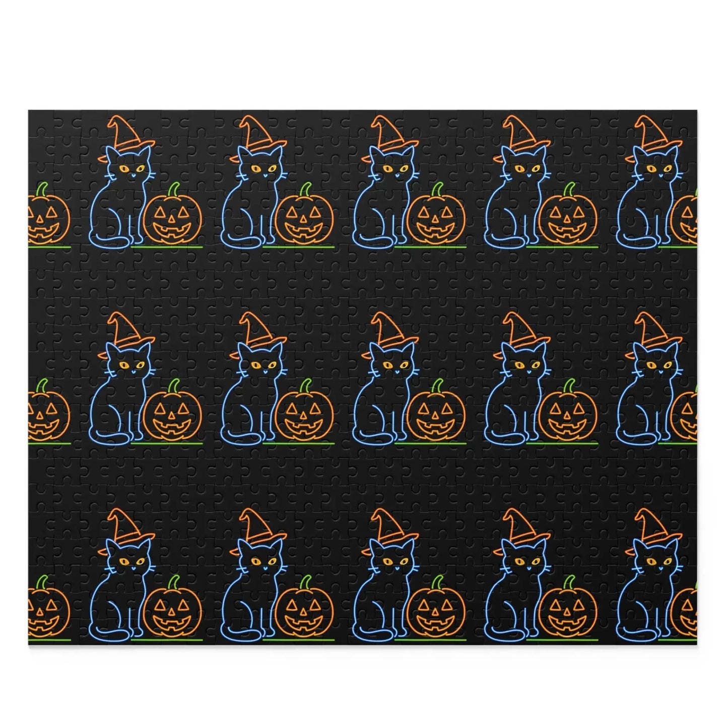 Halloween Cat Puzzle - 500-Piece - FloofChonk