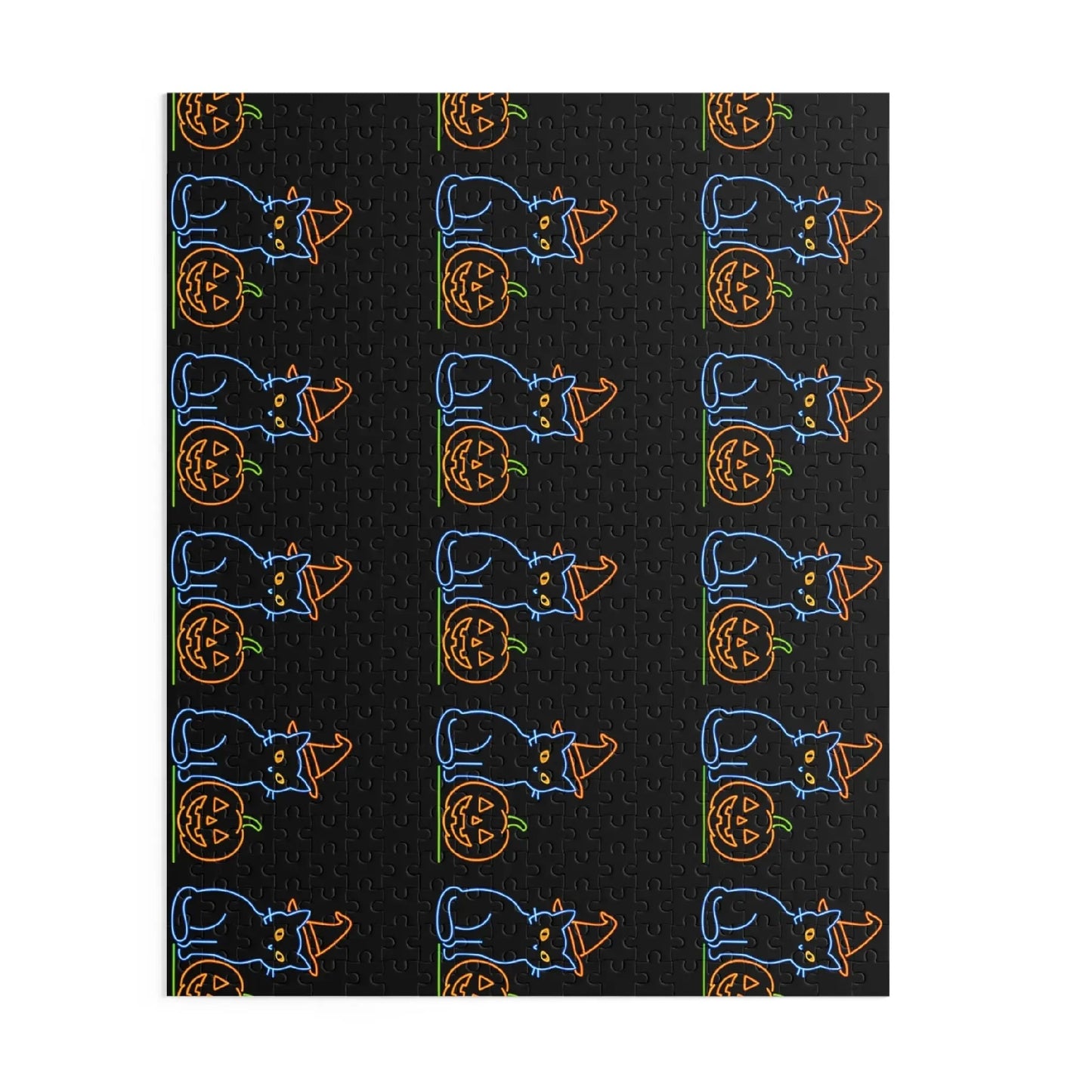 Halloween Cat Puzzle - 500-Piece - FloofChonk