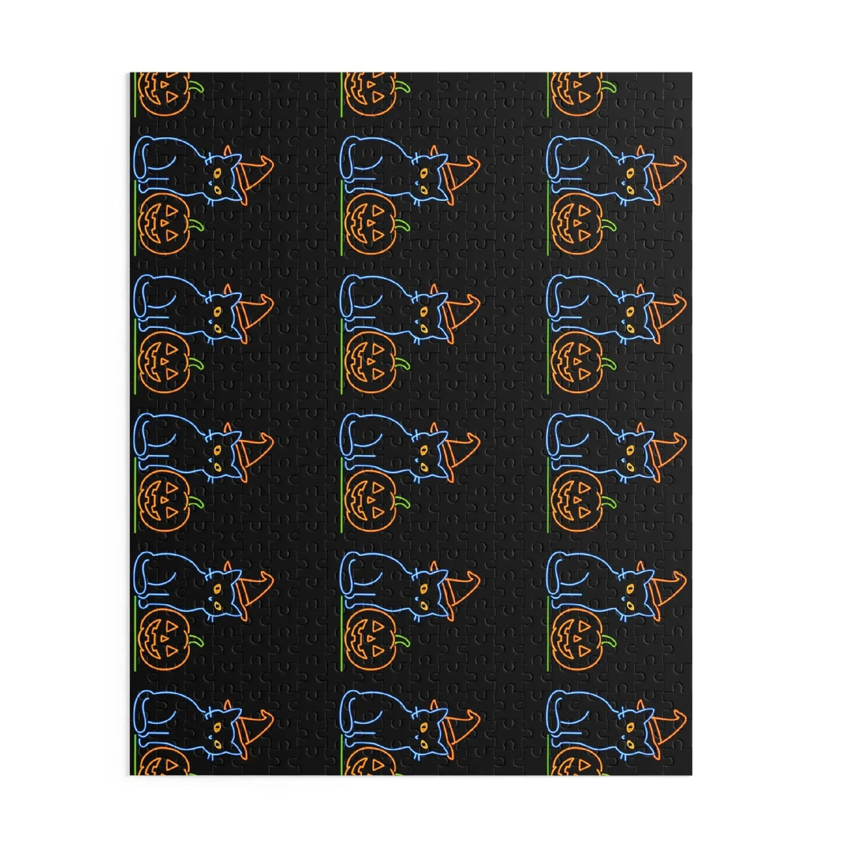 Halloween Cat Puzzle - 500-Piece - FloofChonk