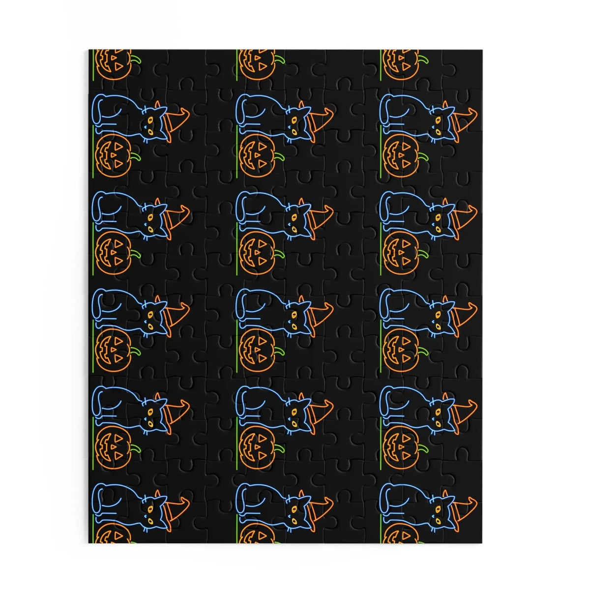 Halloween Cat Puzzle - 500-Piece - FloofChonk