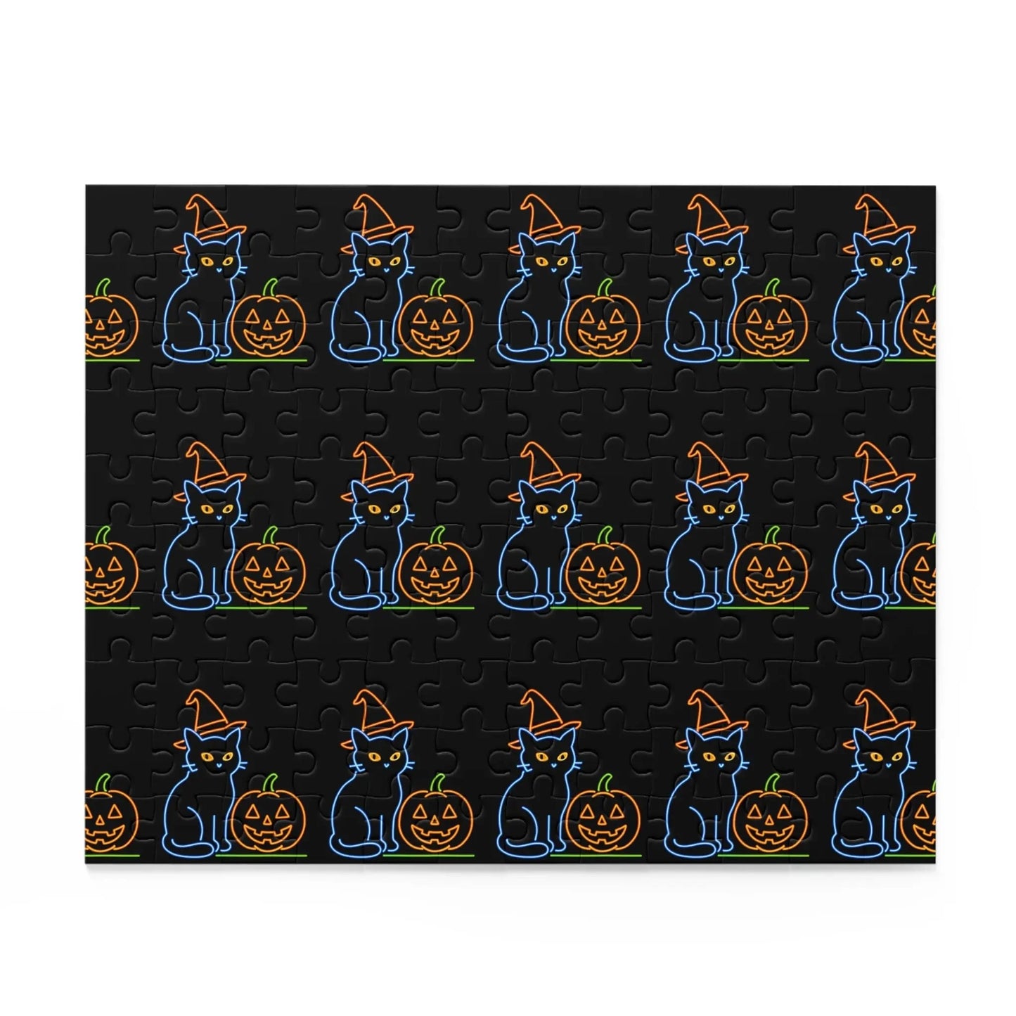 Halloween Cat Puzzle - 500-Piece - FloofChonk