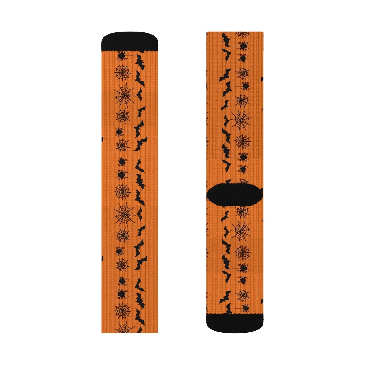 Halloween Themed Socks, Spooky Cozy Socks, Unique Gift for Her, Fall Accessories, Autumn Vibes, Funky Fashion Footwear - FloofChonk