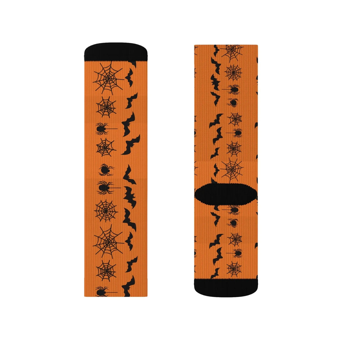 Halloween Themed Socks, Spooky Cozy Socks, Unique Gift for Her, Fall Accessories, Autumn Vibes, Funky Fashion Footwear - FloofChonk