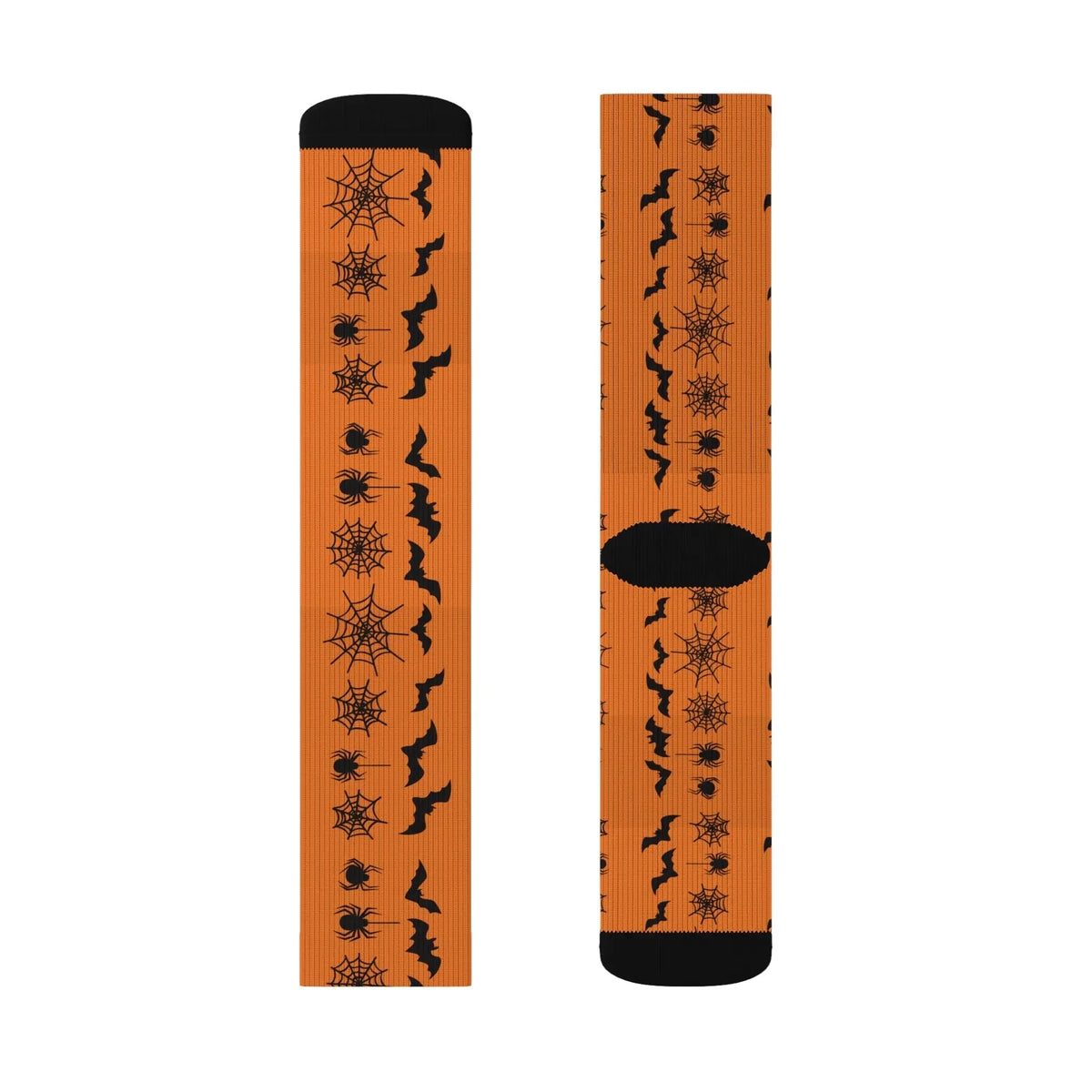 Halloween Themed Socks, Spooky Cozy Socks, Unique Gift for Her, Fall Accessories, Autumn Vibes, Funky Fashion Footwear - FloofChonk