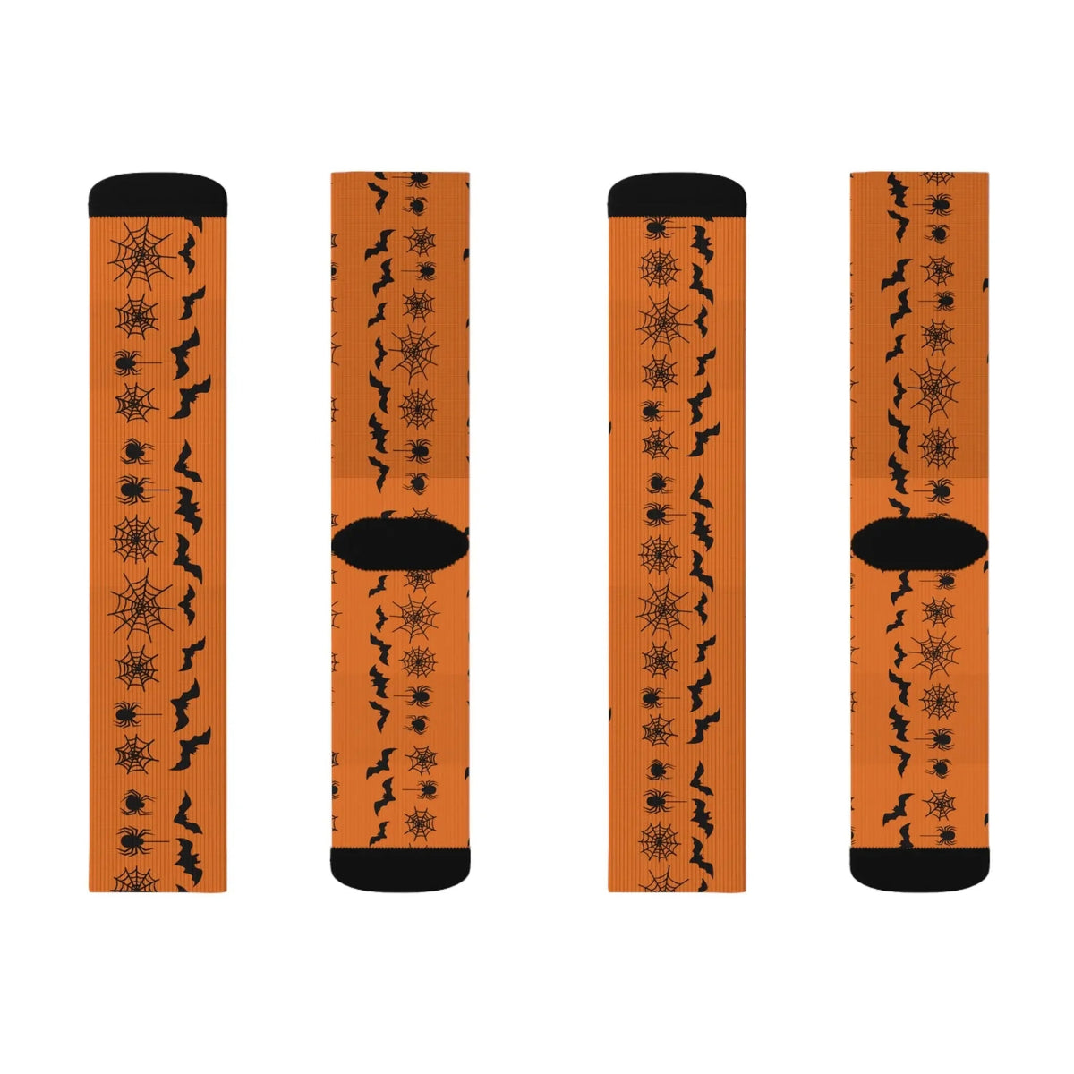 Halloween Themed Socks, Spooky Cozy Socks, Unique Gift for Her, Fall Accessories, Autumn Vibes, Funky Fashion Footwear - FloofChonk