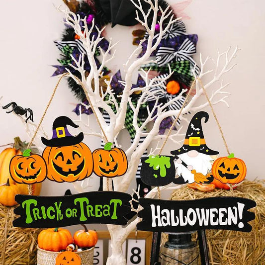 HALLOWEEN TRICK OR TREAT Hanging Widget - FloofChonk