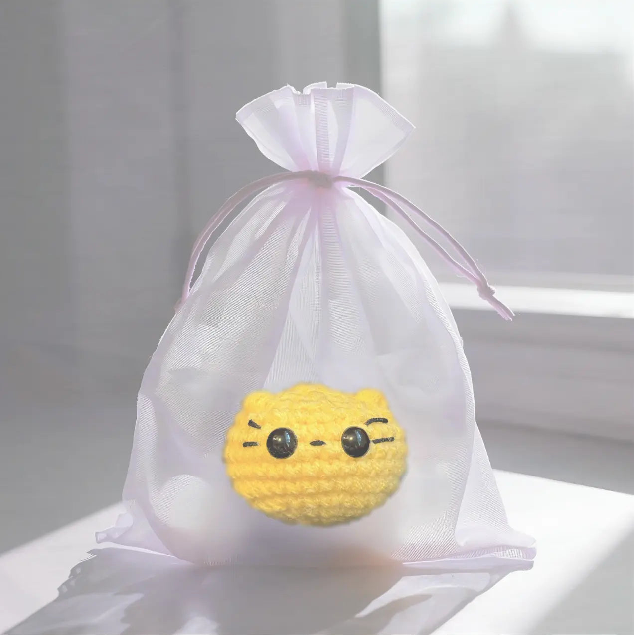 Handmade Weighted Catnip Toy | Pippa the Chonk Chunkle Chunk Infused with Miracle Nip Botanicals Chunkles