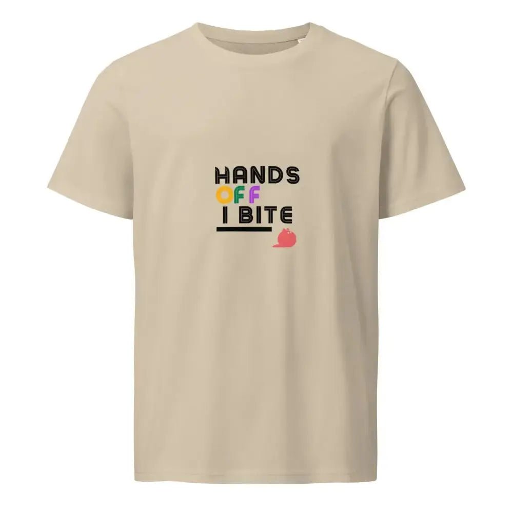 Hands Off I Bite T-Shirt - FloofChonk