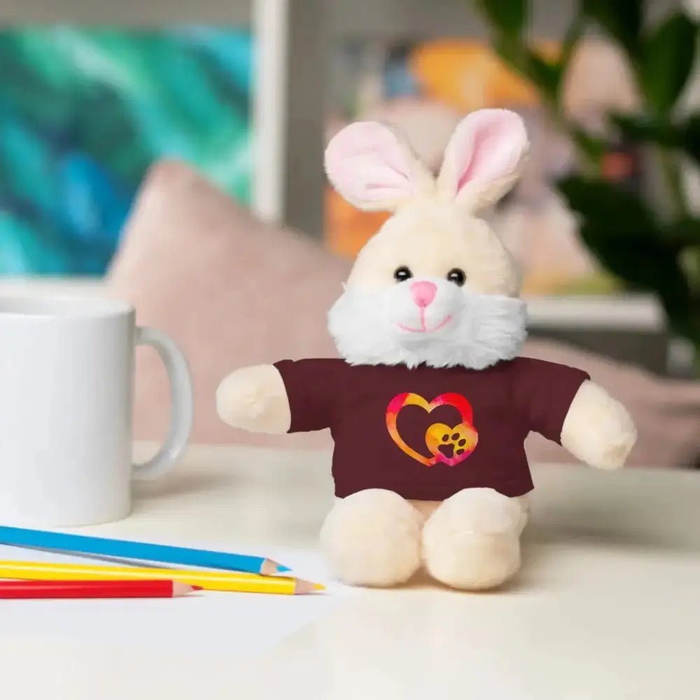 Heartfelt Stuffed Animal with T-Shirt | Adorable Gift for Kids - FloofChonk