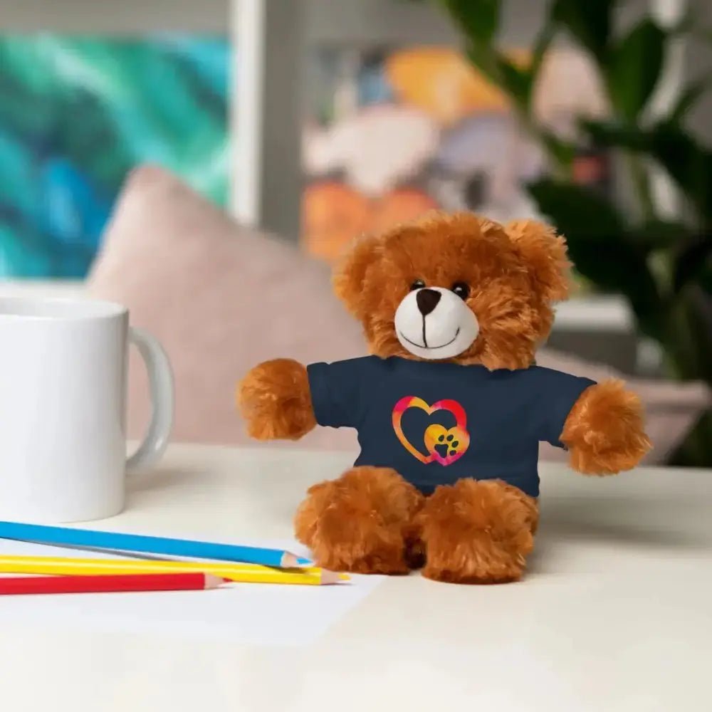 Heartfelt Stuffed Animal with T-Shirt | Adorable Gift for Kids - FloofChonk