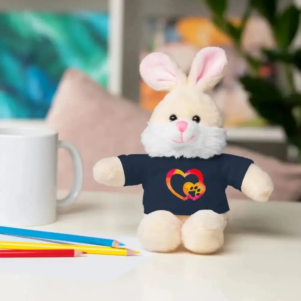 Heartfelt Stuffed Animal with T-Shirt | Adorable Gift for Kids - FloofChonk