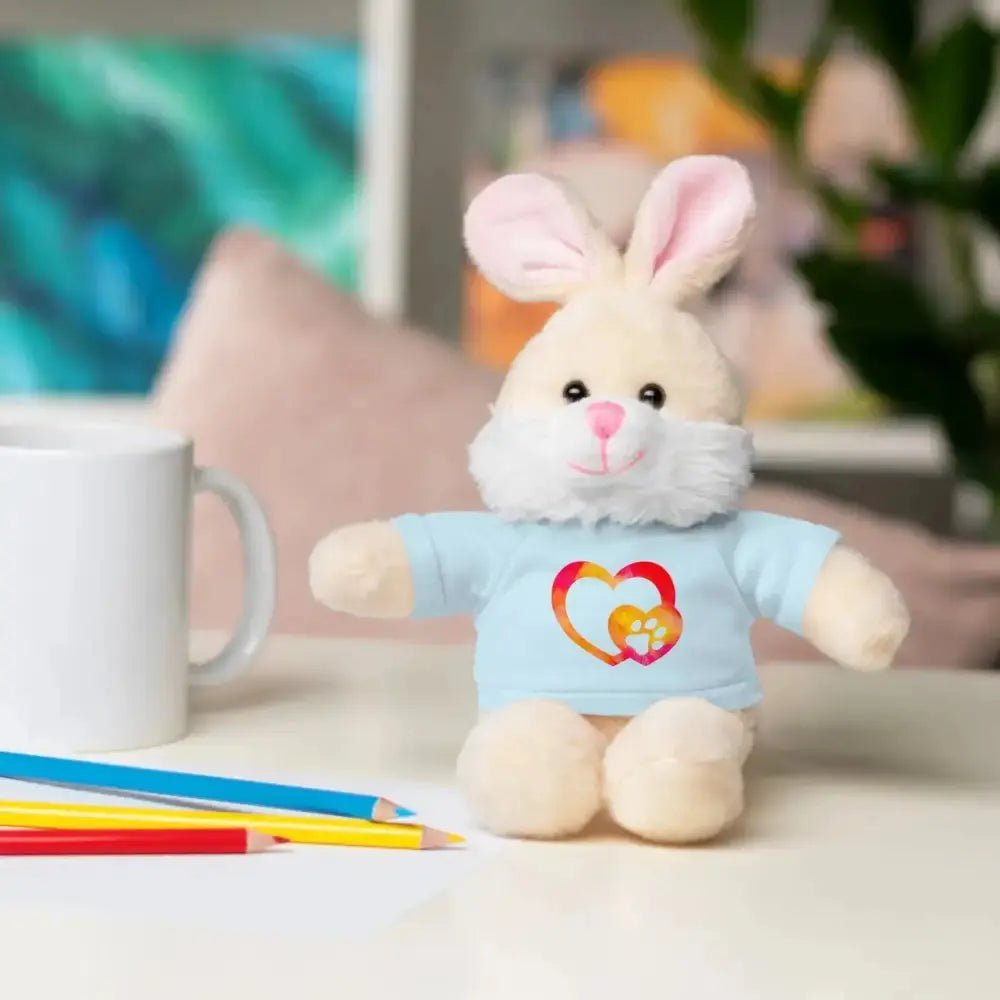 Heartfelt Stuffed Animal with T-Shirt | Adorable Gift for Kids - FloofChonk