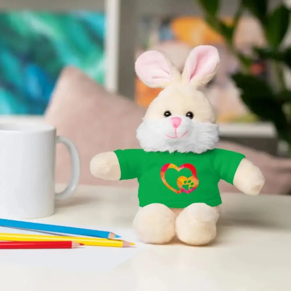 Heartfelt Stuffed Animal with T-Shirt | Adorable Gift for Kids - FloofChonk