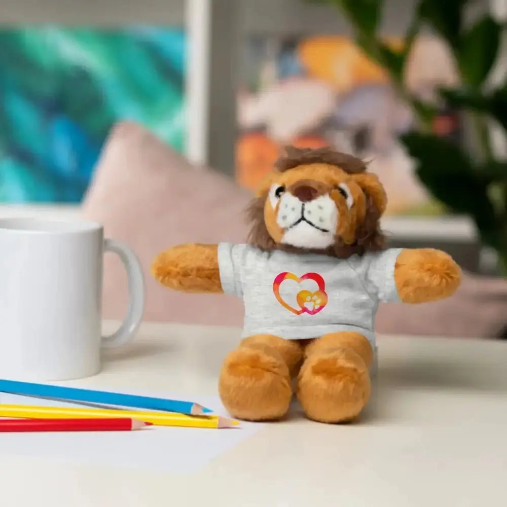 Heartfelt Stuffed Animal with T-Shirt | Adorable Gift for Kids - FloofChonk