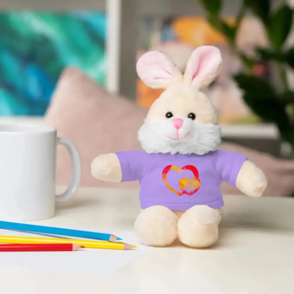 Heartfelt Stuffed Animal with T-Shirt | Adorable Gift for Kids - FloofChonk