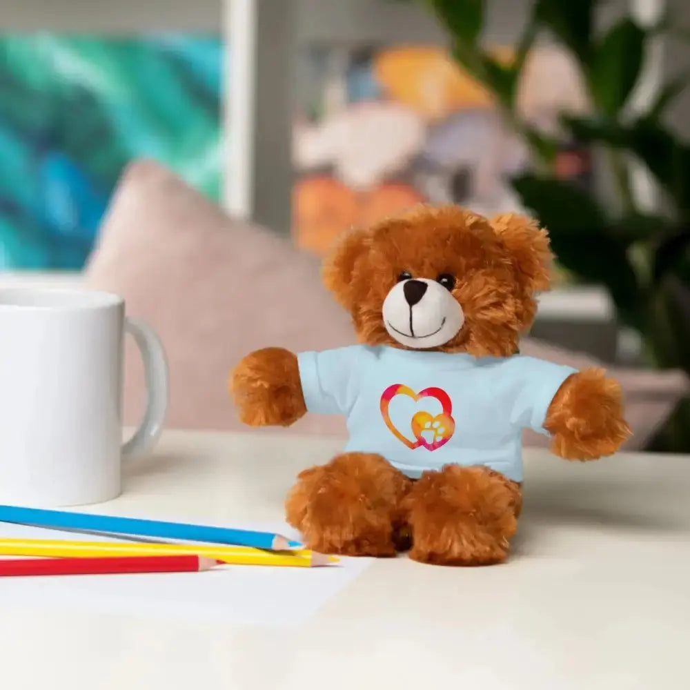 Heartfelt Stuffed Animal with T-Shirt | Adorable Gift for Kids - FloofChonk